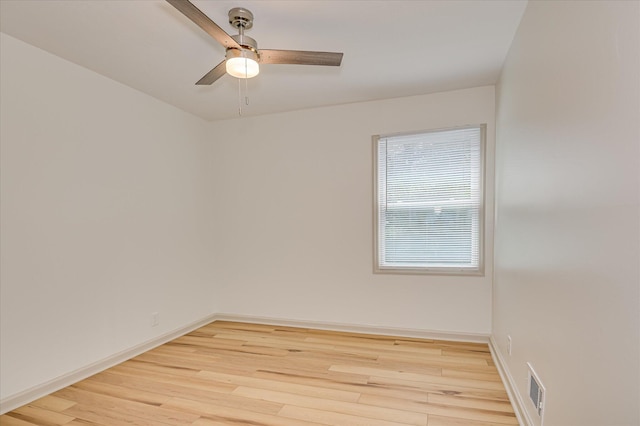 2426 Dickey Rd, Augusta, GA 30906 - empty room featuring light wood finished floors and a ceiling fan