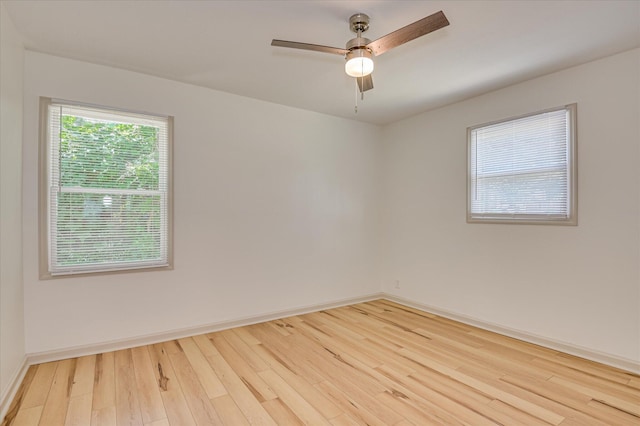 2426 Dickey Rd, Augusta, GA 30906 - empty room with wood finished floors and ceiling fan