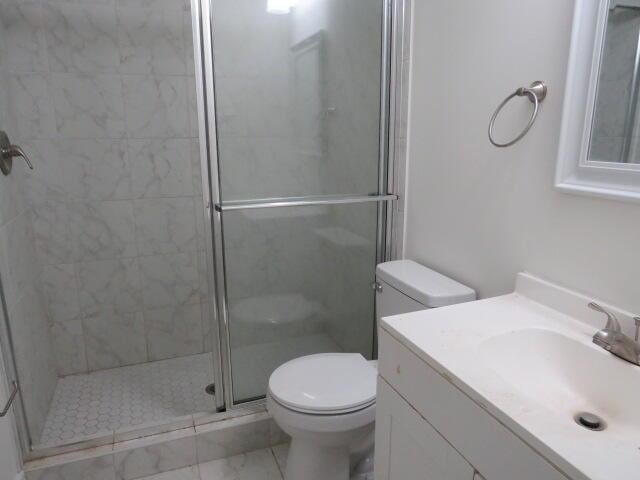 2072 Battle Row, Augusta, GA 30904 - bathroom featuring a shower stall and vanity
