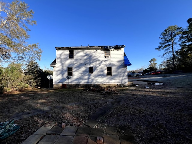 view of side of property