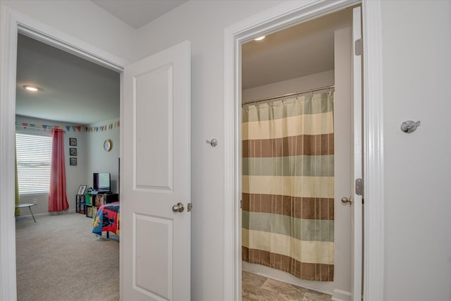 427 Roebuck Pass, Grovetown, GA 30813 - bathroom featuring a shower with shower curtain and baseboards