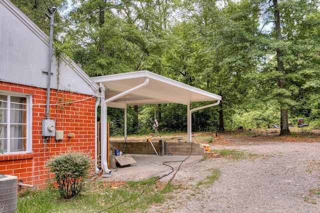 2514 Lumpkin Rd, Augusta, GA 30906 - view of patio / terrace featuring central AC unit