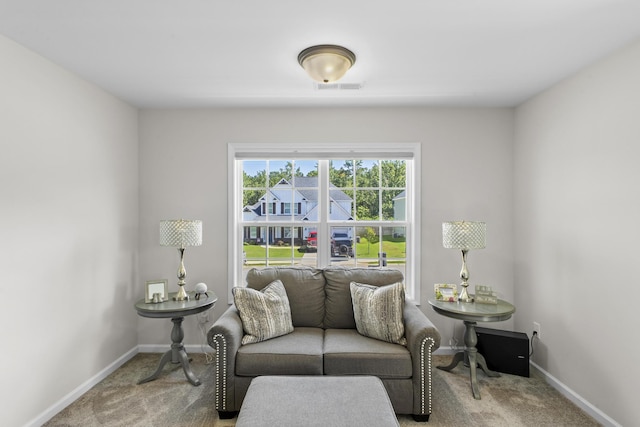 4136 Buffalo Trl, Evans, GA 30809 - sitting room featuring carpet floors and baseboards