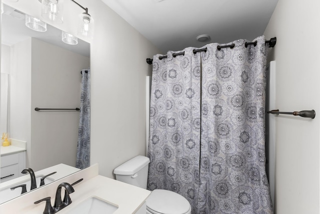 4136 Buffalo Trl, Evans, GA 30809 - bathroom featuring vanity and a shower with curtain