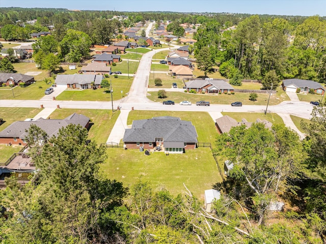 2795 Davis Mill Rd, Hephzibah, GA 30815 - drone / aerial view featuring a residential view