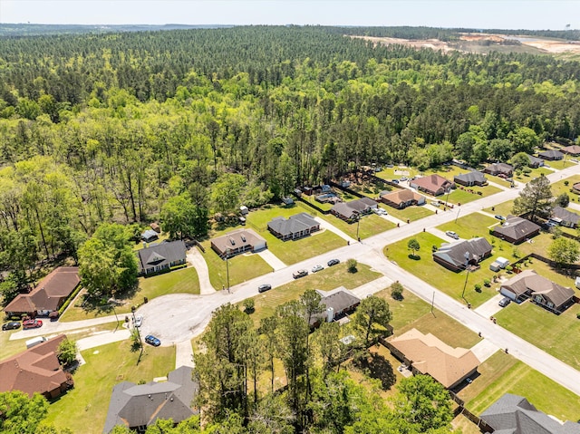 2795 Davis Mill Rd, Hephzibah, GA 30815 - drone / aerial view with a view of trees and a residential view