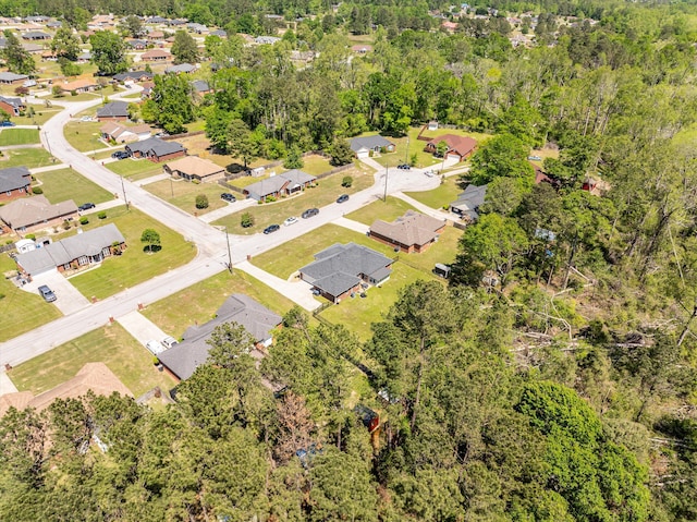 2795 Davis Mill Rd, Hephzibah, GA 30815 - birds eye view of property featuring a residential view and a wooded view