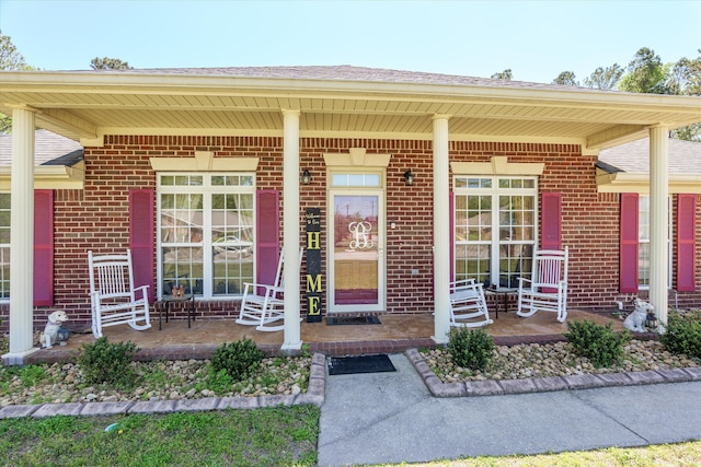 2795 Davis Mill Rd, Hephzibah, GA 30815 - entrance to property with covered porch and brick siding