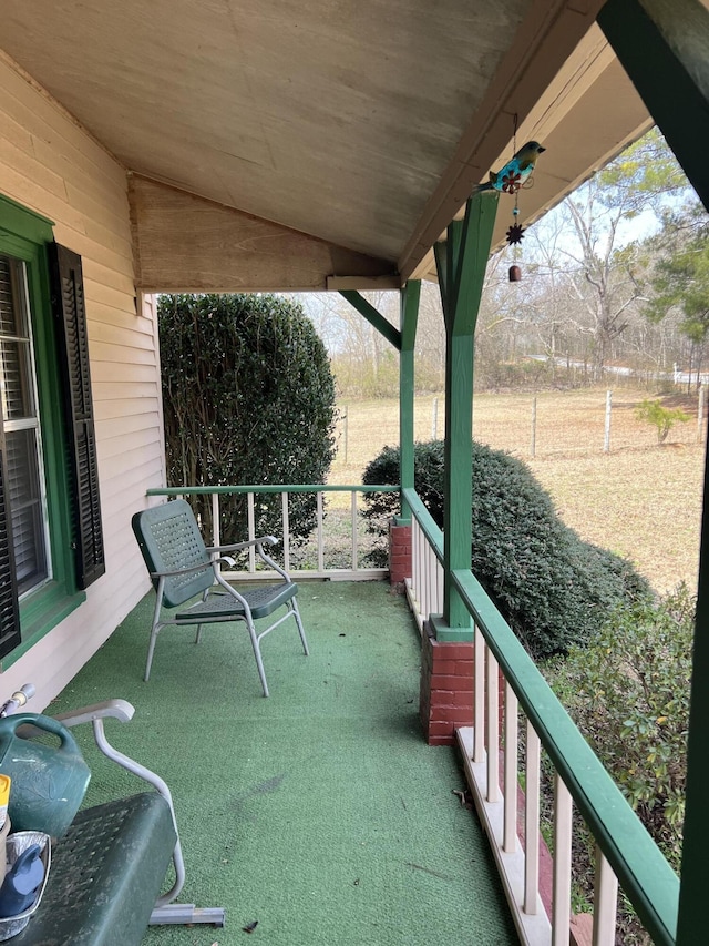 view of patio / terrace featuring a porch