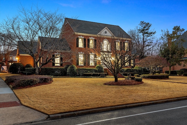 view of colonial home