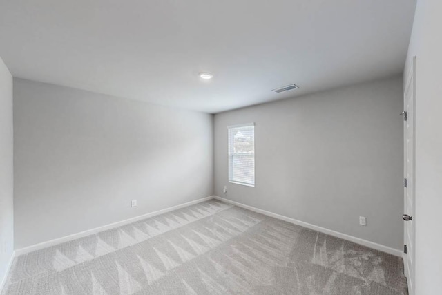 empty room with light carpet