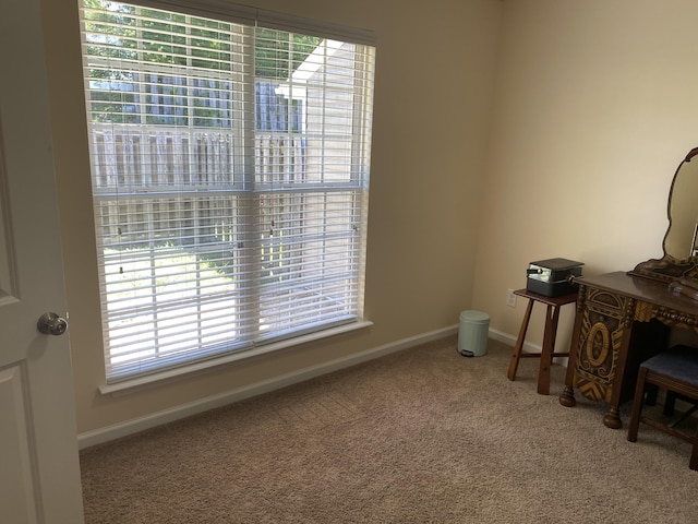 1908 Aspen Green Way, Augusta, GA 30909 - carpeted home office with plenty of natural light and baseboards
