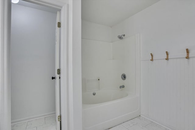 bathroom with shower / bathtub combination