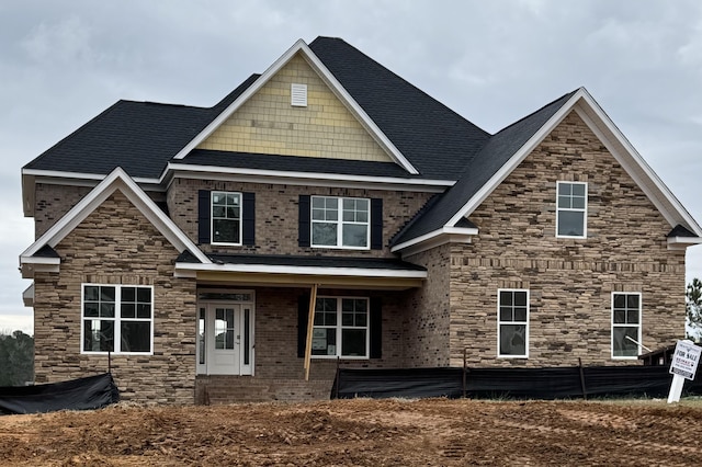 view of craftsman inspired home