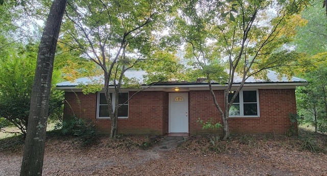 view of ranch-style house