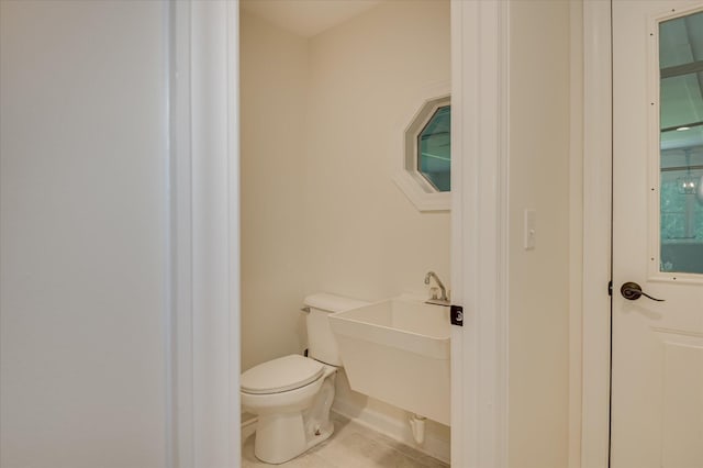 301 Misty Cv, Mccormick, SC 29835 - half bathroom featuring toilet and tile patterned floors