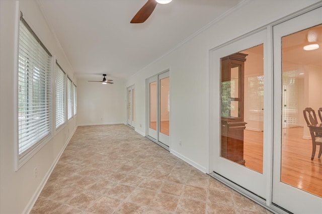 301 Misty Cv, Mccormick, SC 29835 - unfurnished sunroom with french doors