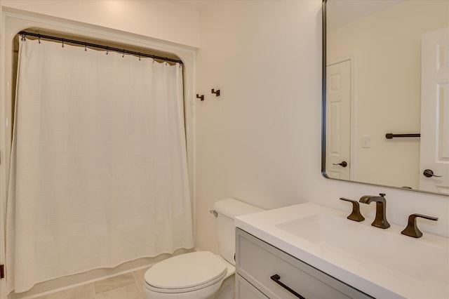 301 Misty Cv, Mccormick, SC 29835 - full bathroom with vanity and shower / bathtub combination with curtain