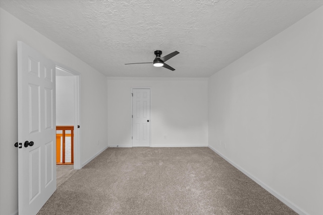 221 Creek View Cir, Martinez, GA 30907 - unfurnished room with ceiling fan, light carpet, and a textured ceiling