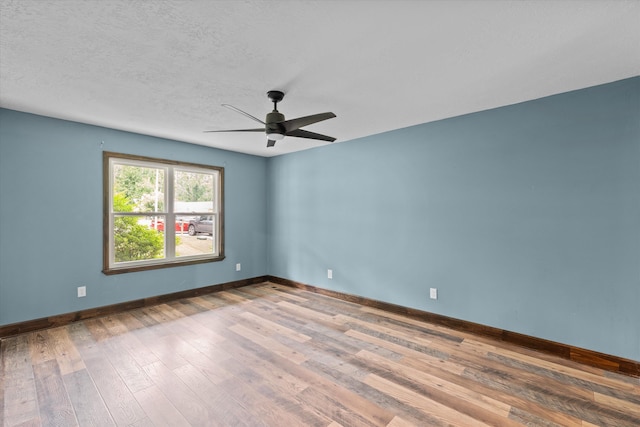 221 Creek View Cir, Martinez, GA 30907 - empty room featuring a ceiling fan and wood finished floors