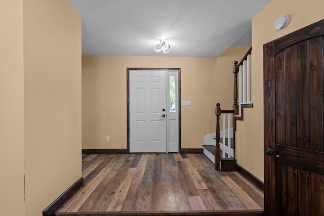 221 Creek View Cir, Martinez, GA 30907 - foyer entrance featuring stairs and wood finished floors