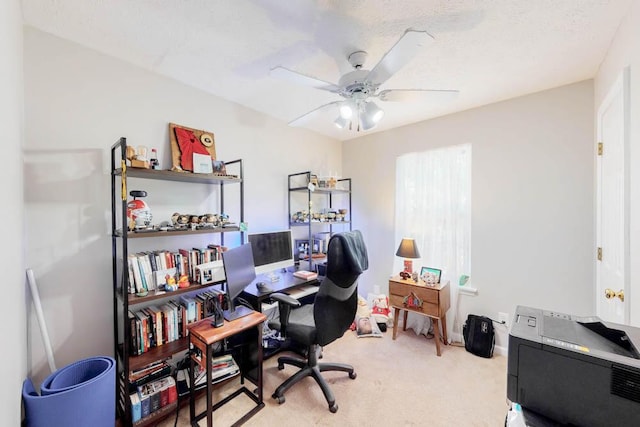 203 Longstreet Xing, North Augusta, SC 29860 - office space featuring a ceiling fan and carpet flooring
