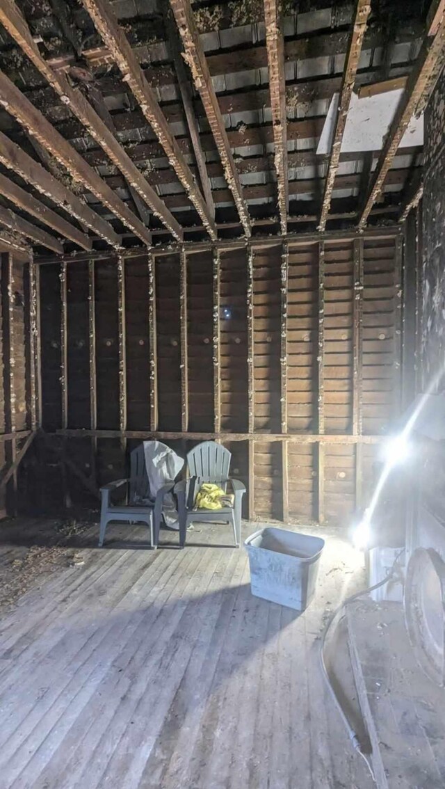 406 Hamilton St, Augusta, GA 30904 - misc room featuring wood-type flooring