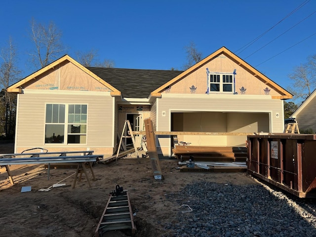 view of rear view of house