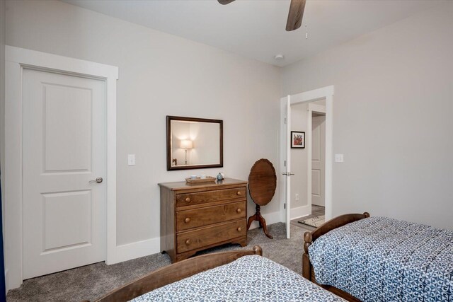 147 Shenandoah Dr, Mccormick, SC 29835 - bedroom with ceiling fan and carpet flooring