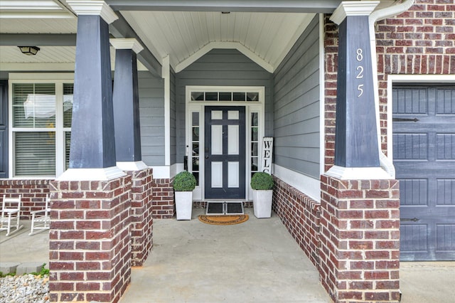 825 Burch Creek Dr, Grovetown, GA 30813 - entrance to property with a porch and brick siding