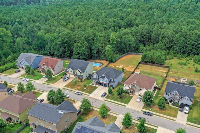 825 Burch Creek Dr, Grovetown, GA 30813 - aerial view of residential area with a forest