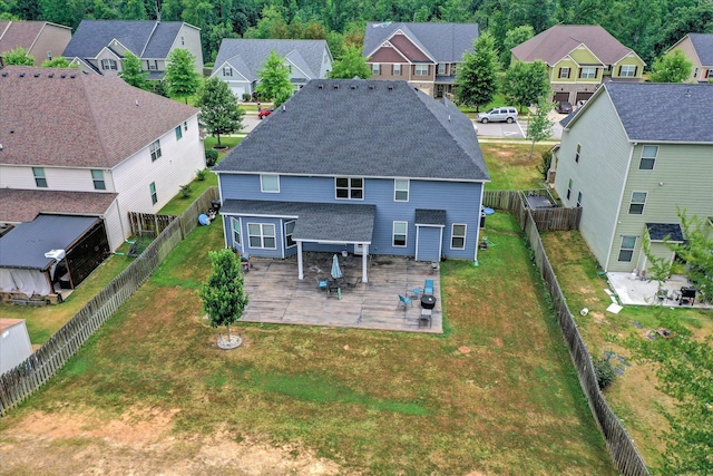 825 Burch Creek Dr, Grovetown, GA 30813 - aerial perspective of suburban area