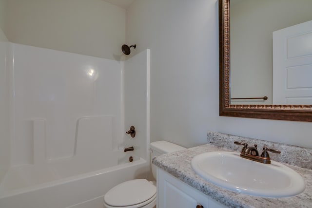 4062 Cottingham Way, Augusta, GA 30909 - full bathroom with toilet, vanity, and shower / tub combination