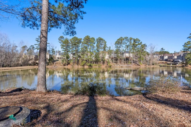 property view of water