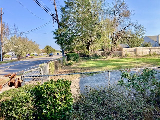 view of road