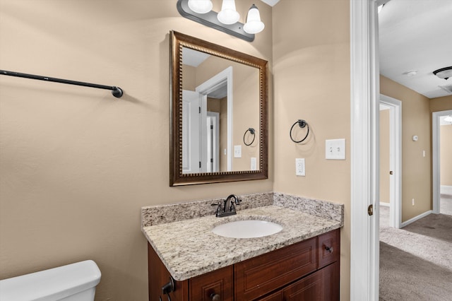 436 Sebastian Dr, Grovetown, GA 30813 - half bath with vanity and toilet