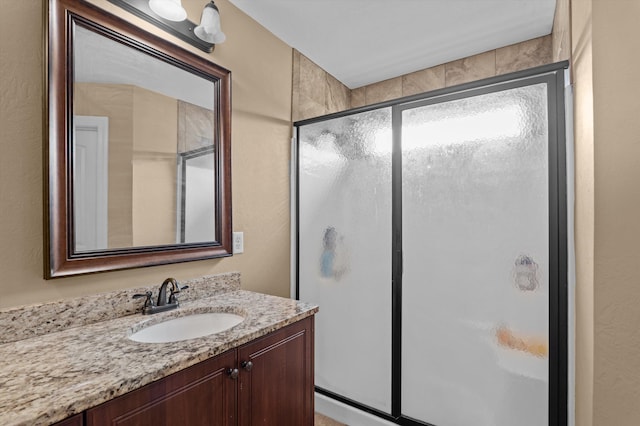 436 Sebastian Dr, Grovetown, GA 30813 - bathroom featuring a shower stall and vanity