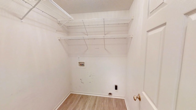 431 Connemara Trl, Evans, GA 30809 - laundry area featuring washer hookup and light wood-style floors