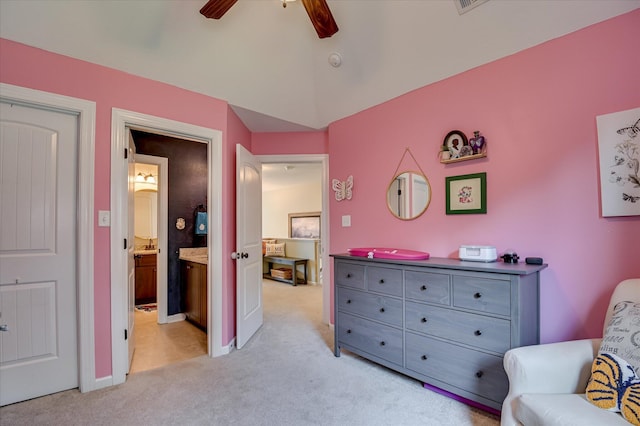 714 Neville St, Grovetown, GA 30813 - sitting room featuring light colored carpet and a ceiling fan