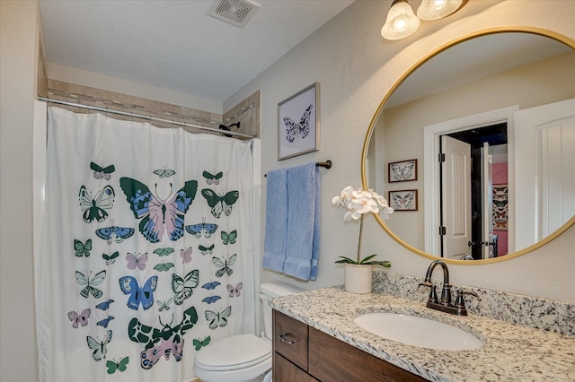 714 Neville St, Grovetown, GA 30813 - bathroom featuring vanity and curtained shower