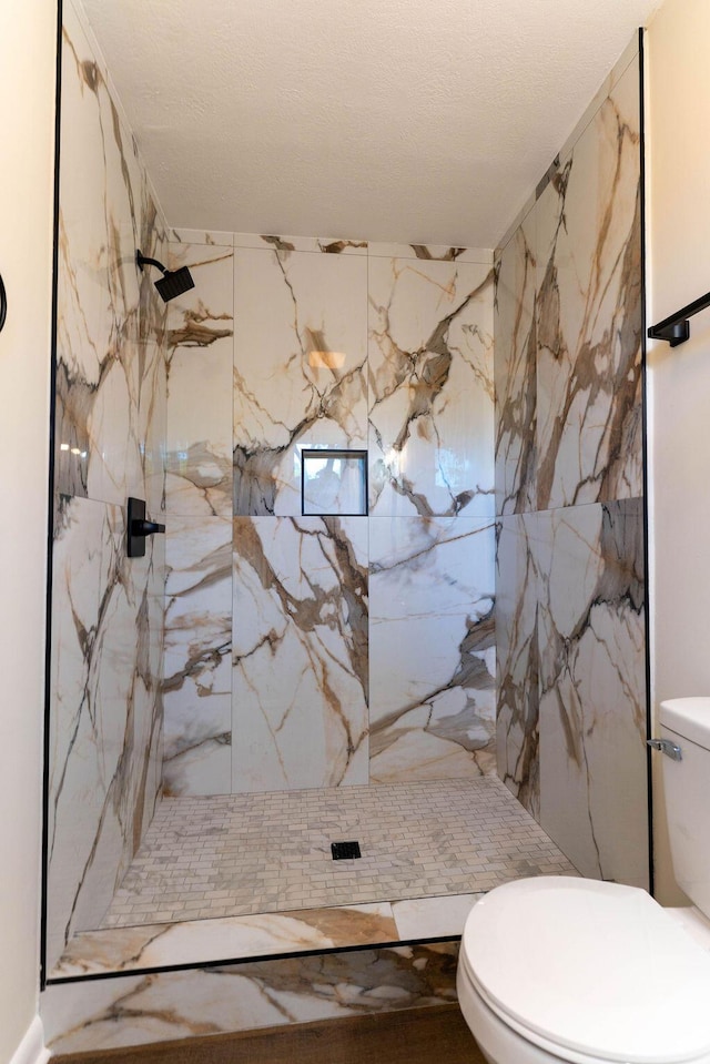 2011 Kennedy Dr, Augusta, GA 30904 - bathroom with toilet and a marble finish shower