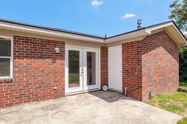 4221 Cap Chat St, Hephzibah, GA 30815 - view of patio / terrace featuring french doors