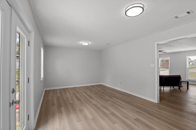 4221 Cap Chat St, Hephzibah, GA 30815 - unfurnished room with light wood-style flooring and baseboards