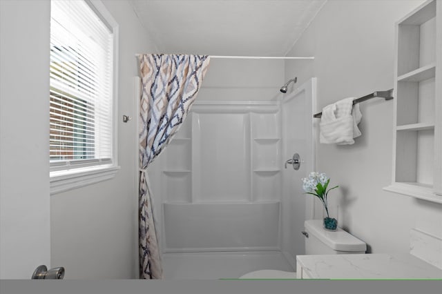 4221 Cap Chat St, Hephzibah, GA 30815 - bathroom featuring curtained shower and vanity