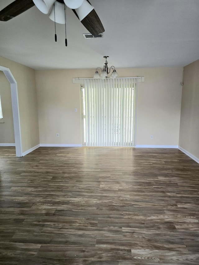3807 Fairington Dr, Hephzibah, GA 30815 - kitchen with light wood finished floors, a sink, dark countertops, white appliances, and brown cabinets