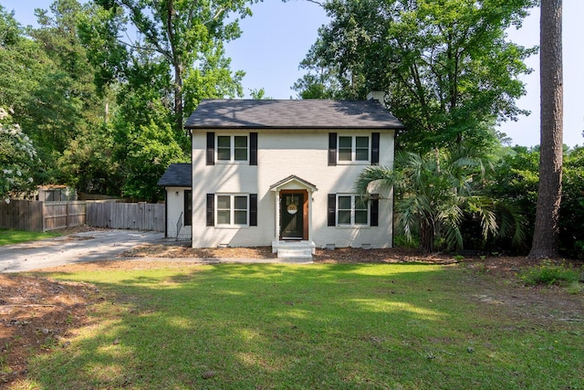 4387 Quail Creek Rd, Martinez, GA 30907 - traditional-style house featuring brick siding and a chimney
