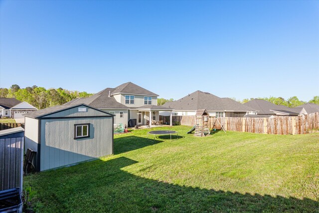 256 Dublin Loop, Grovetown, GA 30813 - view of yard featuring a playground