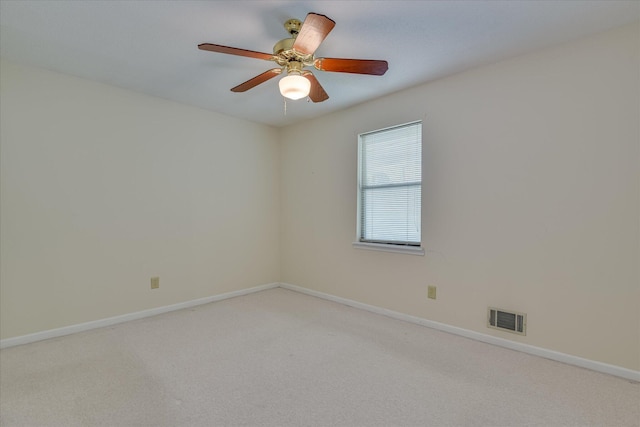 904 Big Hunt Rd, Augusta, GA 30907 - carpeted spare room with baseboards and ceiling fan