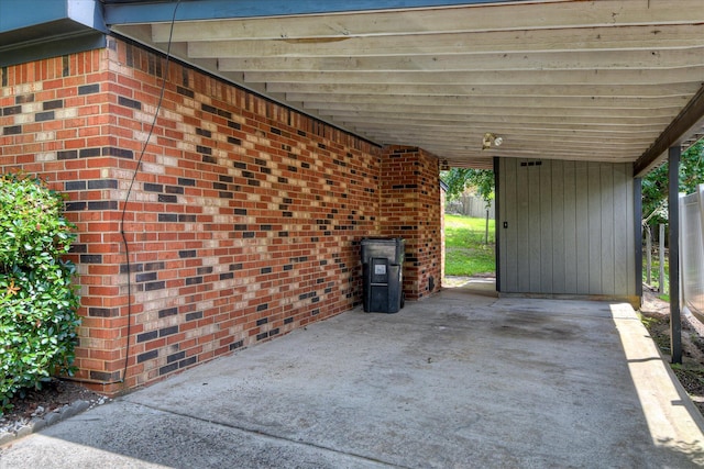 904 Big Hunt Rd, Augusta, GA 30907 - view of patio with an attached carport