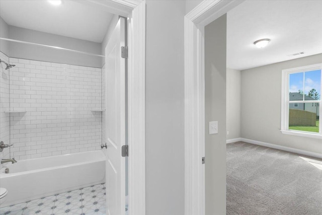 5511 Sweetwater Dr, Grovetown, GA 30813 - bathroom featuring toilet and  shower combination